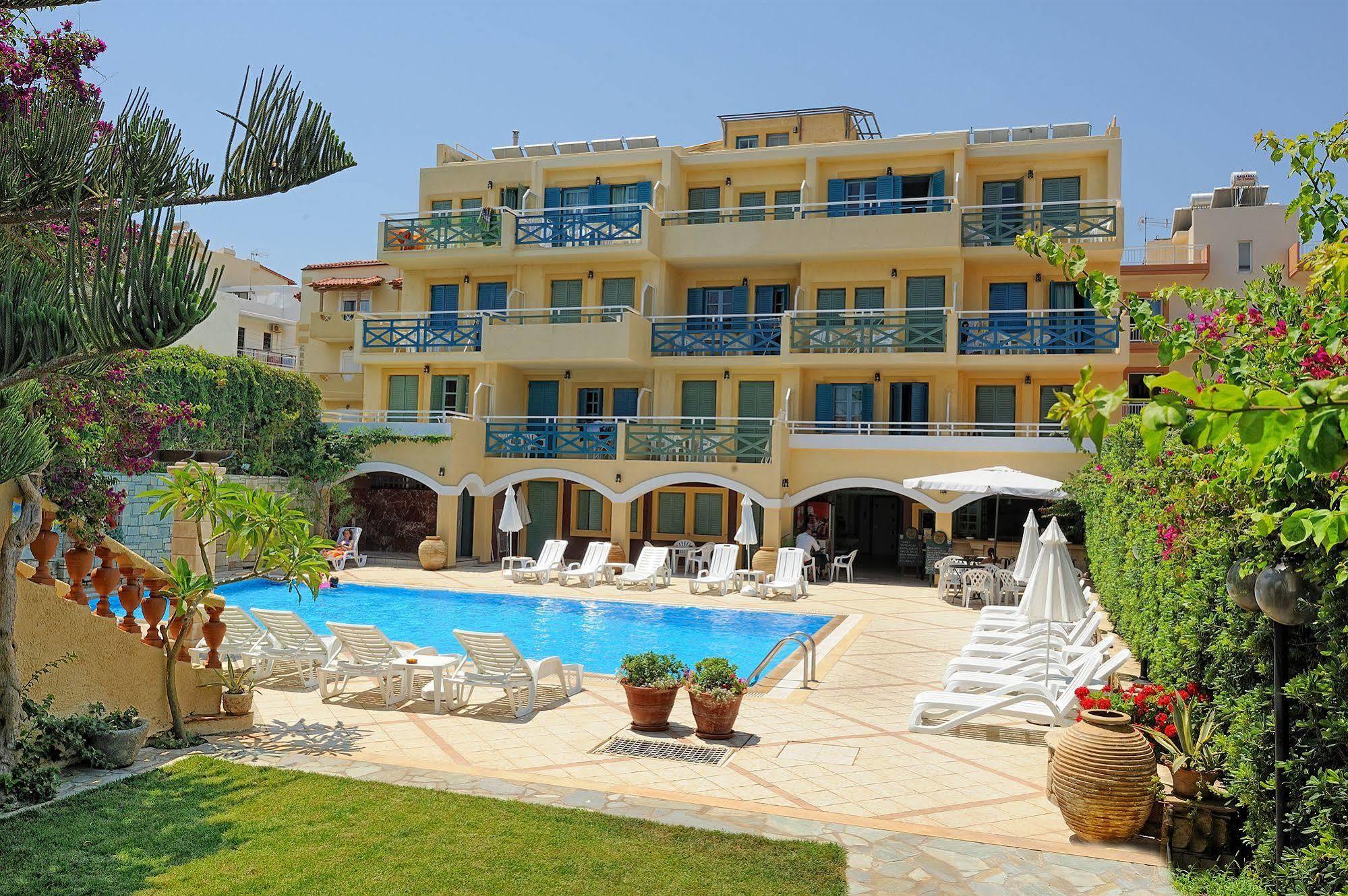Petra Beach Hotel Hersonissos (Crete) Exterior foto